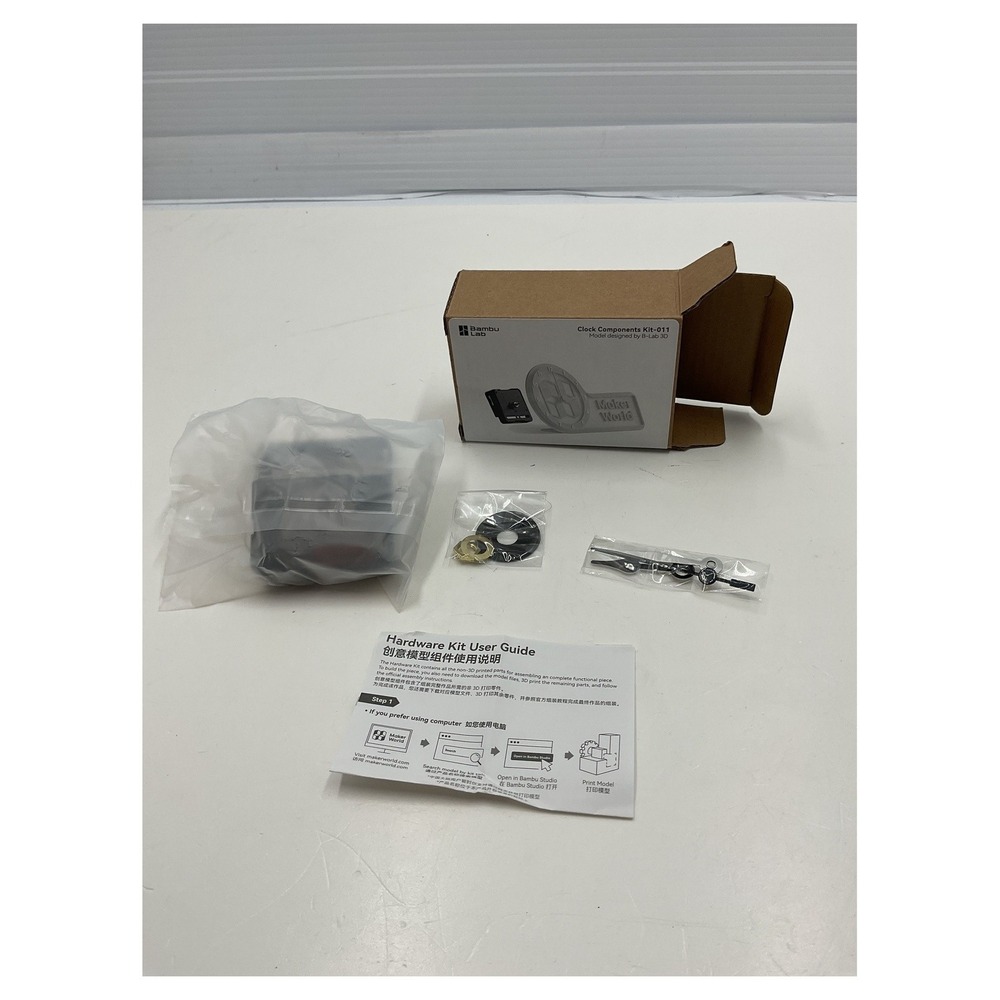 Bambu‎ Lab Clock Components Kit-011 for 3D Printing Projects